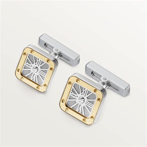 cartier cufflinks replica|santos de cartier cufflinks.